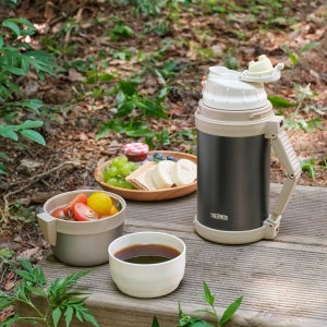 [써모스] 보온보냉 대용량 더블컵 보온병 FDH-1406K 1.4L (3가지용량) 보틀