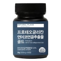 네추럴플레이스 프로테오글리칸 연어코연골추출물 골드 500mg x 60정