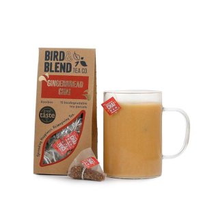 Bird and Blend Tea 버드앤블랜드 진저프레드 차이 티백 100개 시나몬 카페