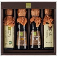 ORGA 고급 참기름 간장 선물세트 2호 (1box) 좋은 재료로만든 고급set 엄마가좋아하는 명절선물 1세트