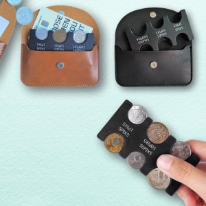 베베라벨 일본 동전 엔화 지갑 케이스 미니파우치세트