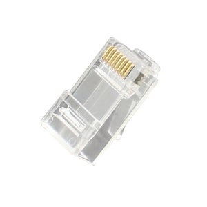 [NEXI] 넥시 RJ-45 커넥터 CAT 6 UTP 투명 100개 [NX549]