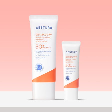 [싱글] 에스트라 더마UV365 장벽수분무기자차선크림 40ml SPF50+ / PA++++ x 1개