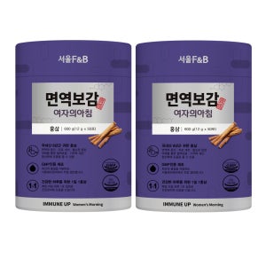 서울에프엔비 홍삼스틱 면역보감 여자의아침 12g X 100포