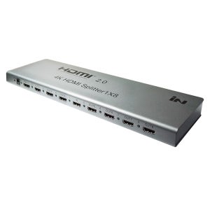 인네트워크 HDMI 2.0V 1:8 분배기 4K EDID지원 [IN-20HD108] INV038