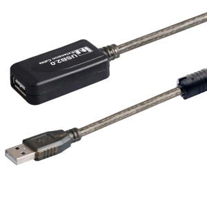 인네트워크 USB 2.0 연장 리피터 5M 전원 무전원 [IN-UEXT05] INU051