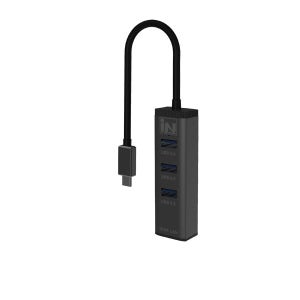 인네트워크 Type-C TO USB 3.0 3PORT + 기가랜 리얼텍 [IN-RC3U3L1] INV144