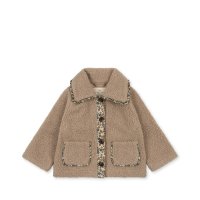 콩제슬래드 23FW 카라 프릴 자켓 콩제슬레드 후리스 CALA COLLAR FRILL JACKET