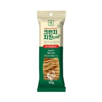 브리더랩 크런치 치킨칩 닭가슴살&김 80g