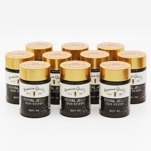 설밀원 국내산100% 생로얄제리 로얄제리 로열젤리 50g, 20개