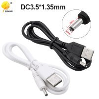 DYDBB 원형 소형 스피커 충전 케이블 USB to DC3.5 x 1.355V 전원 코드 3.5