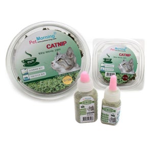 펫모닝 유기농 차마시는 고양이캣닢 4종