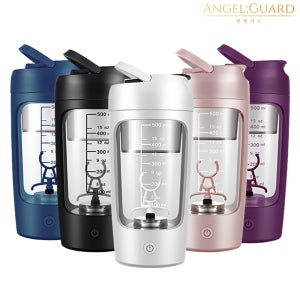 쉐이커 텀블러 쉐이크 통 보틀 자동 쉐이킹 650ml