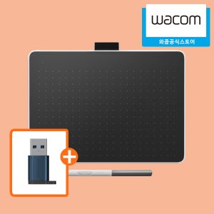 와콤 원 펜타블렛 CTC-6110WL 중형 블루투스 드로잉패드