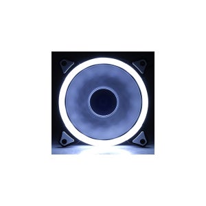 쿨러텍 SUPER LED RING-12025 WHITE 120mm LED팬