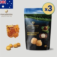 호주 마카다미아 허니 로스티드 135g X 3개 Macadamias Australia