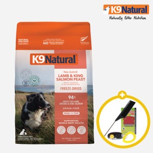 K9 케이나인 강아지 독 동결건조 사료 램+살몬, 1.8kg, 1개