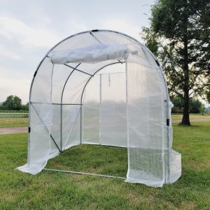 그린모리 조립식 비닐하우스 농막 온실 창고 농사 텃밭 소형