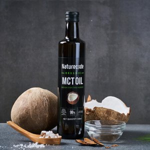 유기농 코코넛오일 MCT오일 C8 98% 500ml 키토제닉 식단 방탄커피