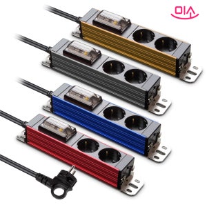 국산 4000W 서버탭 누전차단 2구 1.5m 고용량 멀티탭 에어컨 전용 멀티 콘센트