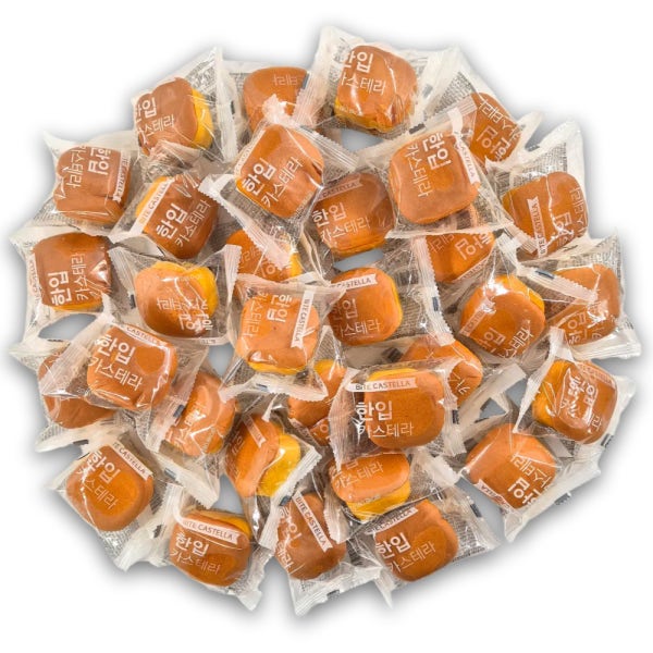 한입 카스테라 부드럽고 촉촉한 카스테라 20g x 32개입