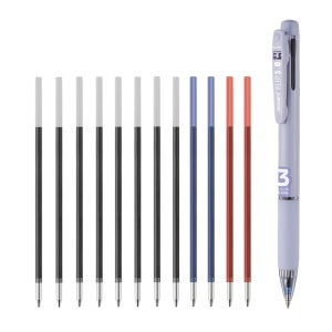 모나미 플립3 0.7mm 3색볼펜1p+리필12p 세트
