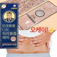 히딩크 프리미엄 OK 허리통증패치 효과빠른 자석파스 통기성좋은 신통방통 뭉친근육통완화