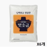 대상 미원 맛소금 2kg 6개