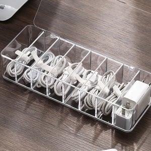 충전 케이블 선 정리 정리함