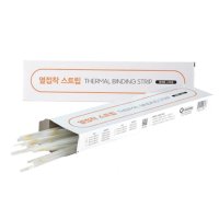 A4 열제본기 접착 스트립 교재 책제본기 본드 6mm 100매