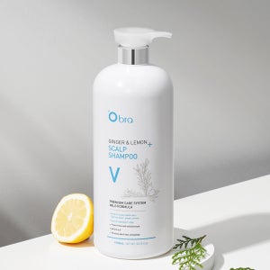 오브라 진저 앤 레몬 샴푸 볼륨(지성용) / 딥클렌징 저자극 두피샴푸 1.5L, 1개