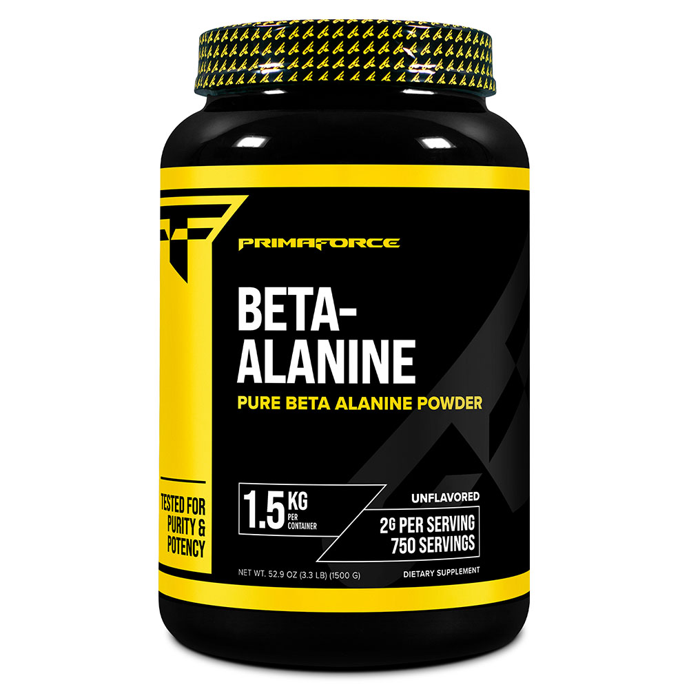 [공식] 프리마포스 <b>베타 알라닌</b> 2,000mg 파우더 1.5kg 무맛 750일분