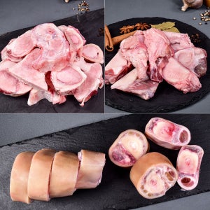 [한우직판장] 한우보신세트 A, 사골 2kg + 우족 2kg + 도가니 700g