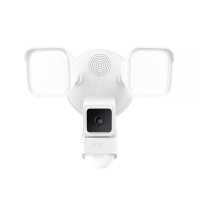 Wyze 캠 투광 조명, 2600루멘 LED, 유선 1080p HD IP65 야외 스마트 보안 카메라, 컬러 나이트 비전, 270도 맞춤형 모션 감지, 105dB 사이렌 및 양방향