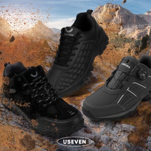 유세븐 겨울에 더 든든한 트레킹화 작업화 발편한 등산화 모음