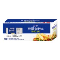 소와나무 트리플 슬라이스 치즈 1.8kg 1개 총100매 대용량