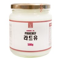 라드유 프로쉐프/ 돼지기름/ 돼지비계/ 중화유/ 100%돈지/ 우지x/ 500g