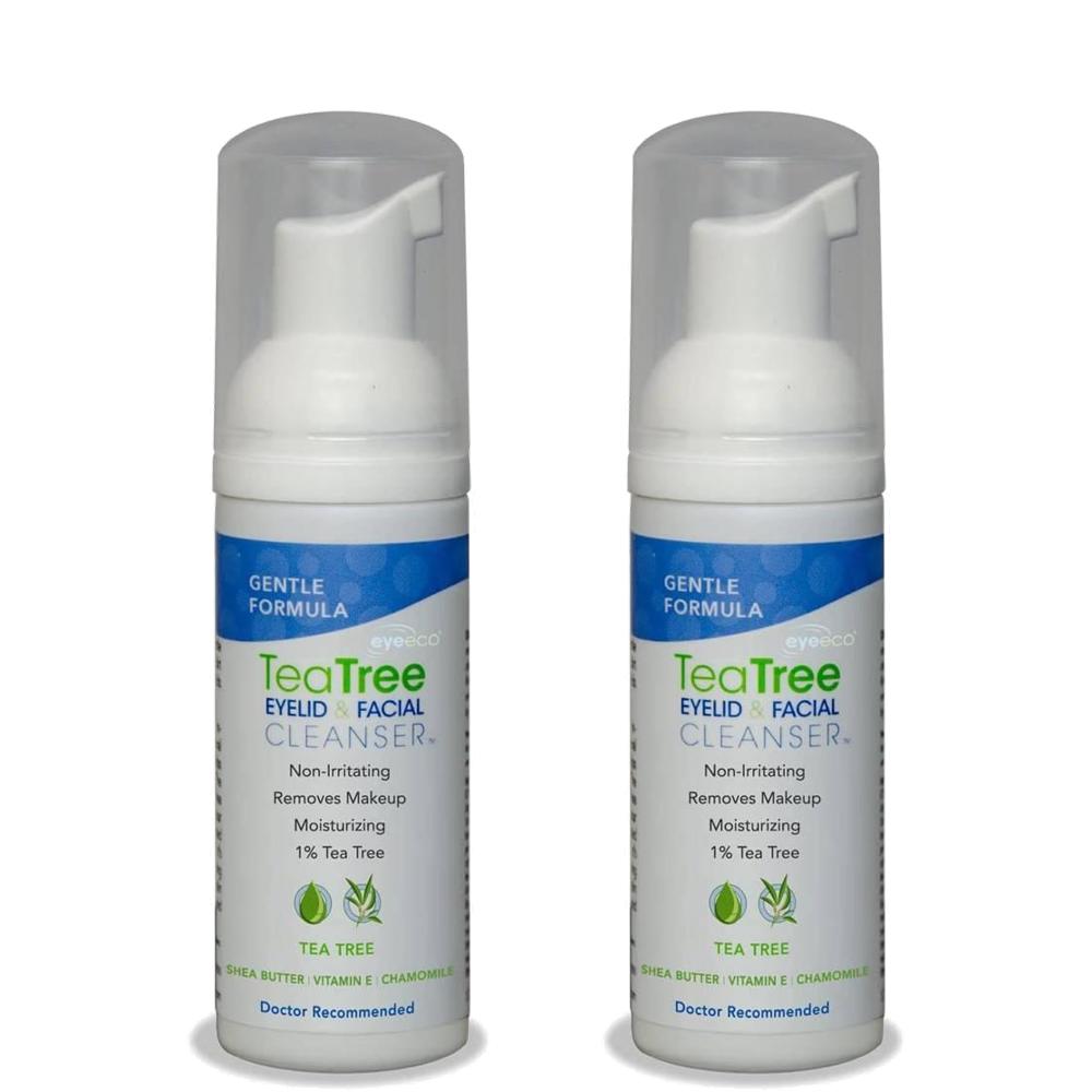 아이 에코 젠틀 포뮬러 티 트리 티트리오일 폼클렌저 50ml x2개