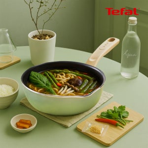 [옵션] 테팔 인덕션 원픽냄비팬 플러스 24CM 피스타치오 그린