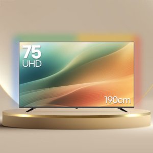 루컴즈 75 구글OS 스마트TV 190cm T7502KUG 4K UHD TV