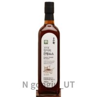 고스락 유기농 고추식초 장아찌 소스 간장 750ml 1개