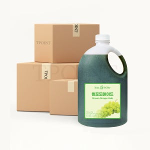 서울팩토리 청포도 에이드 1.9kg x 6개 (1박스) 청포도음료 농축액 베이스