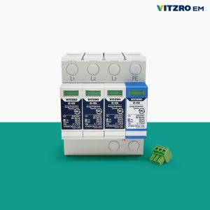 비츠로 전원용 SPD 서지보호기 VE-40K 4P 낙뢰보호기