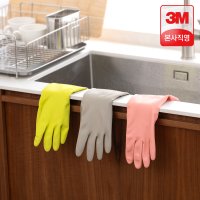 3M 네온 그린 고무장갑 10개 스카치브라이트