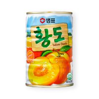 샘표 황도 통조림 400g x 4개