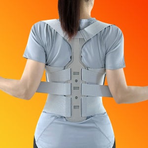 [인체공학] 자세교정밴드 어깨 허리 숄더 교정기 척추 벨트