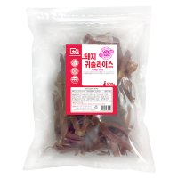 아바펫 돼지귀슬라이스 강아지 간식 500g