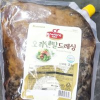 식당용 대상 오리엔탈드레싱 2KG X4 발사믹