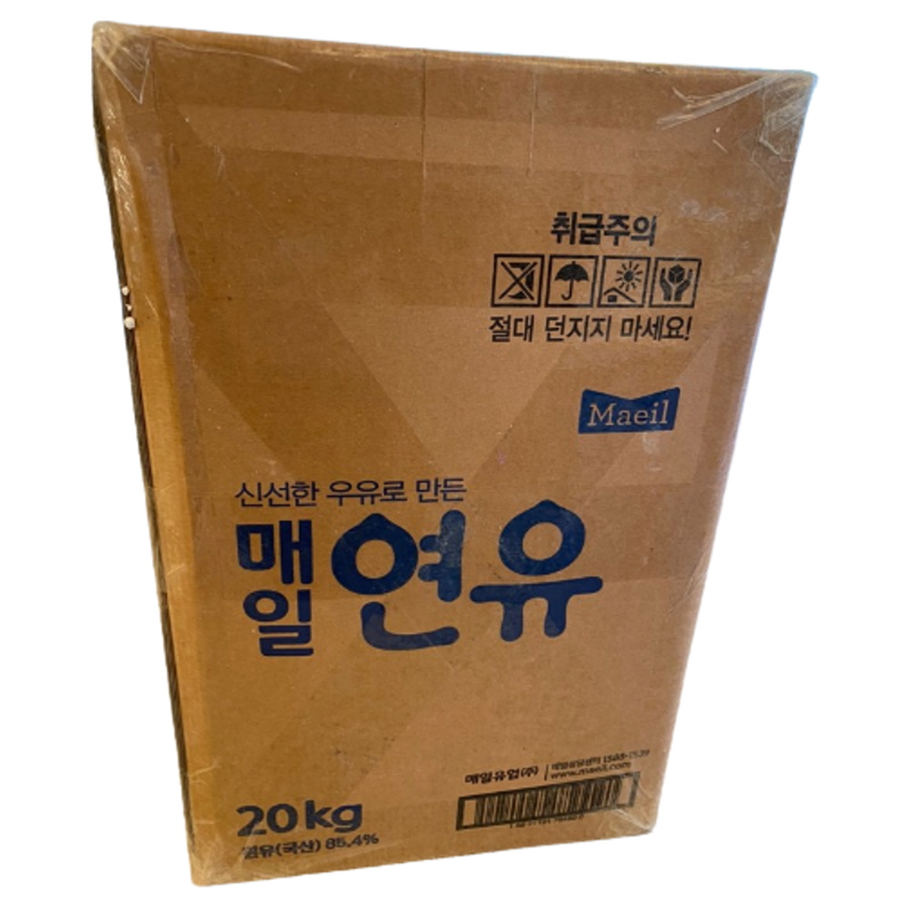 매일 연유 20kg 4개