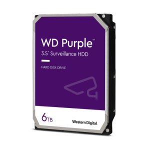 웨스턴디지털 WD PURPLE HDD 6TB WD64PURZ 6테라 CCTV용 하드디스크